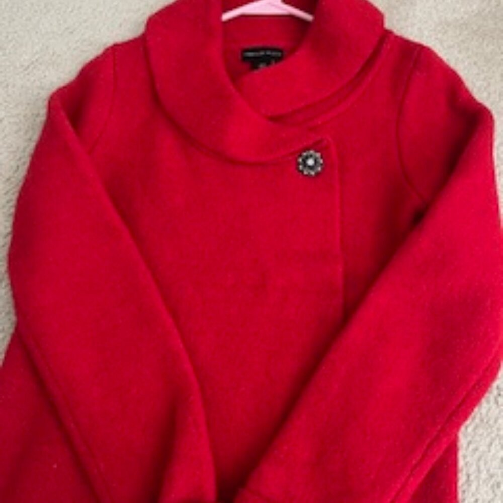 Adrienne Vittadini Red Jacket